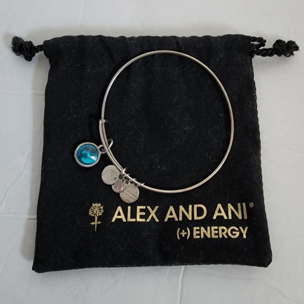 GUC Alex and Ani, December Birthstone, Bracelet